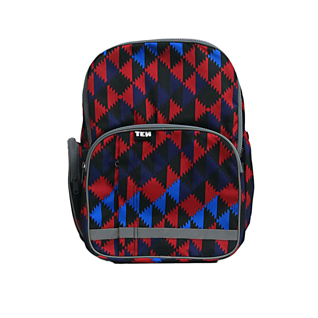Large Schoolbag Blue and Red