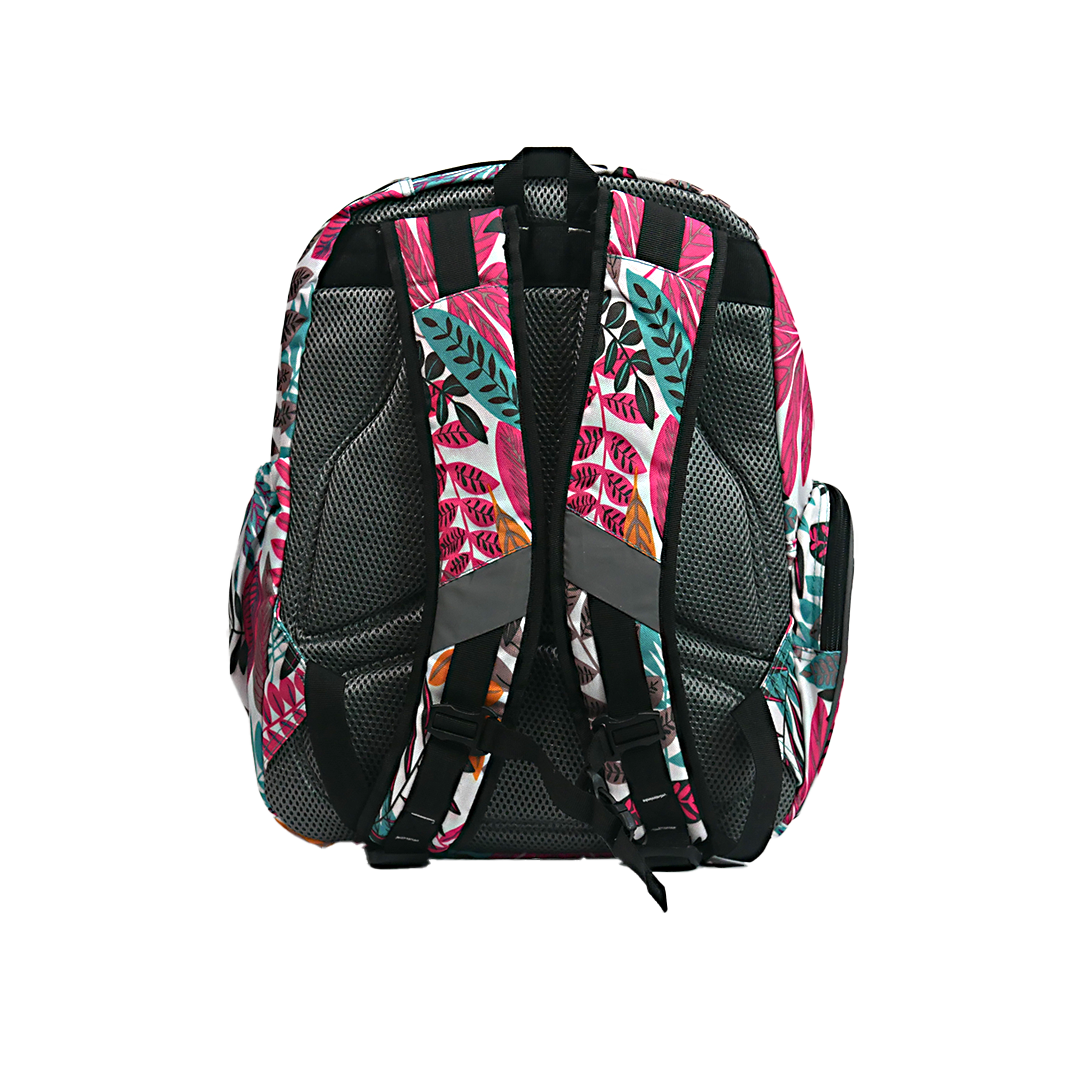 Large Schoolbag Colourful Leaves