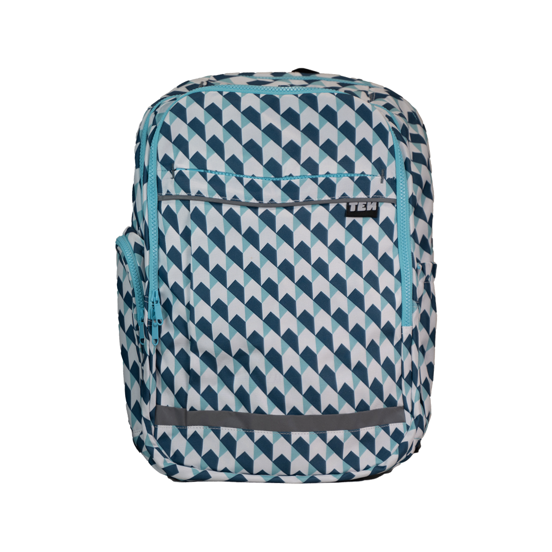 Medium Schoolbag Blue Arrow