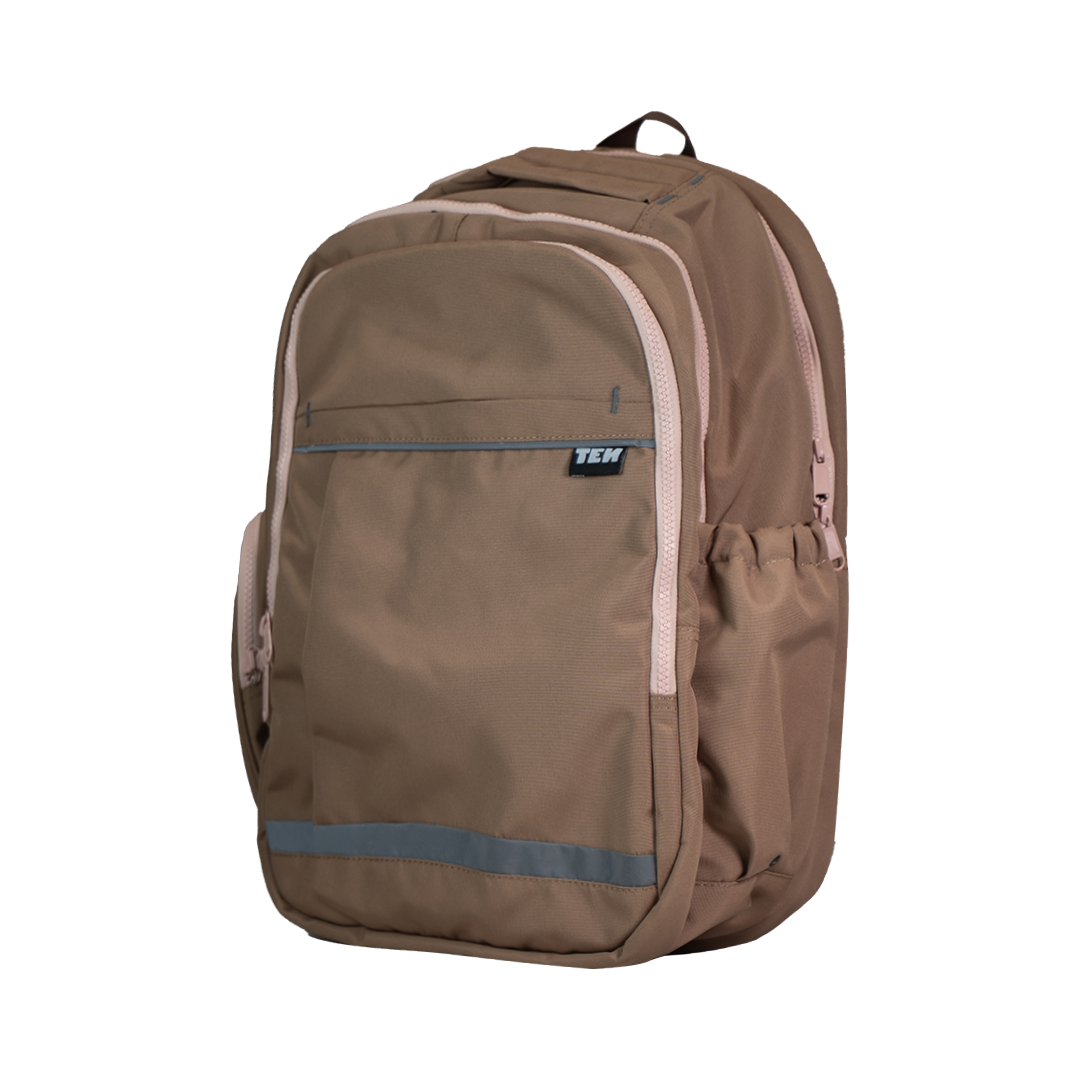 Large Schoolbag Tan