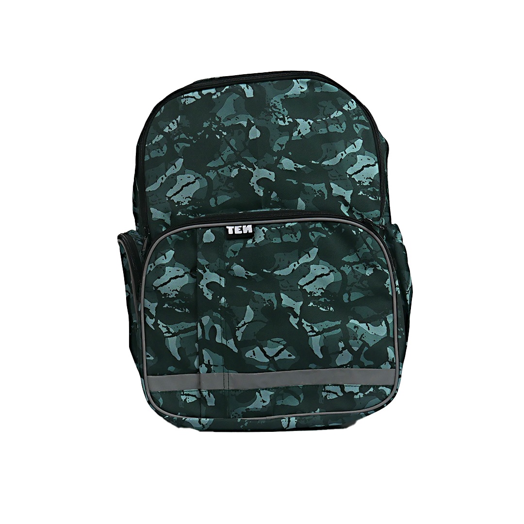 Large Schoolbag Moss Green Camo