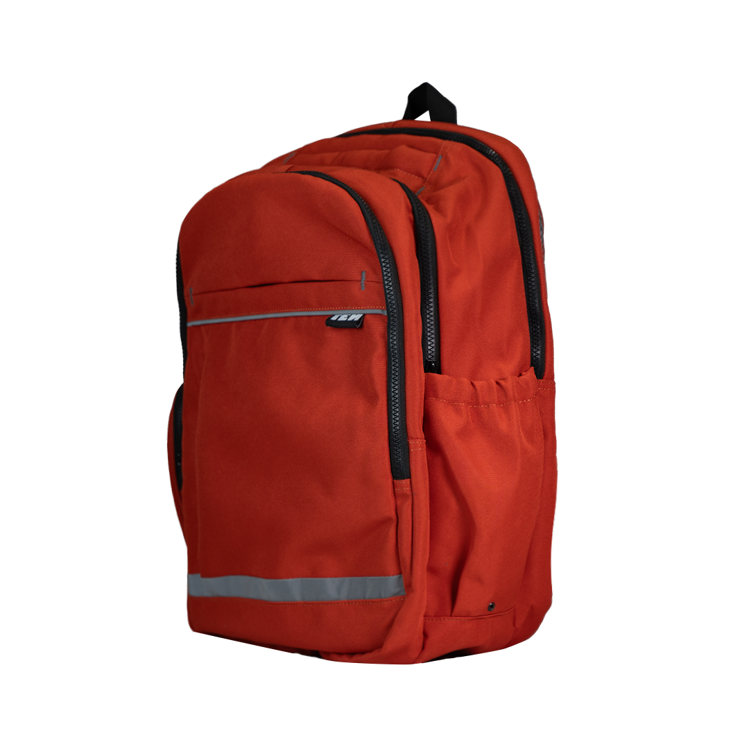 Large Schoolbag Firecracker Red