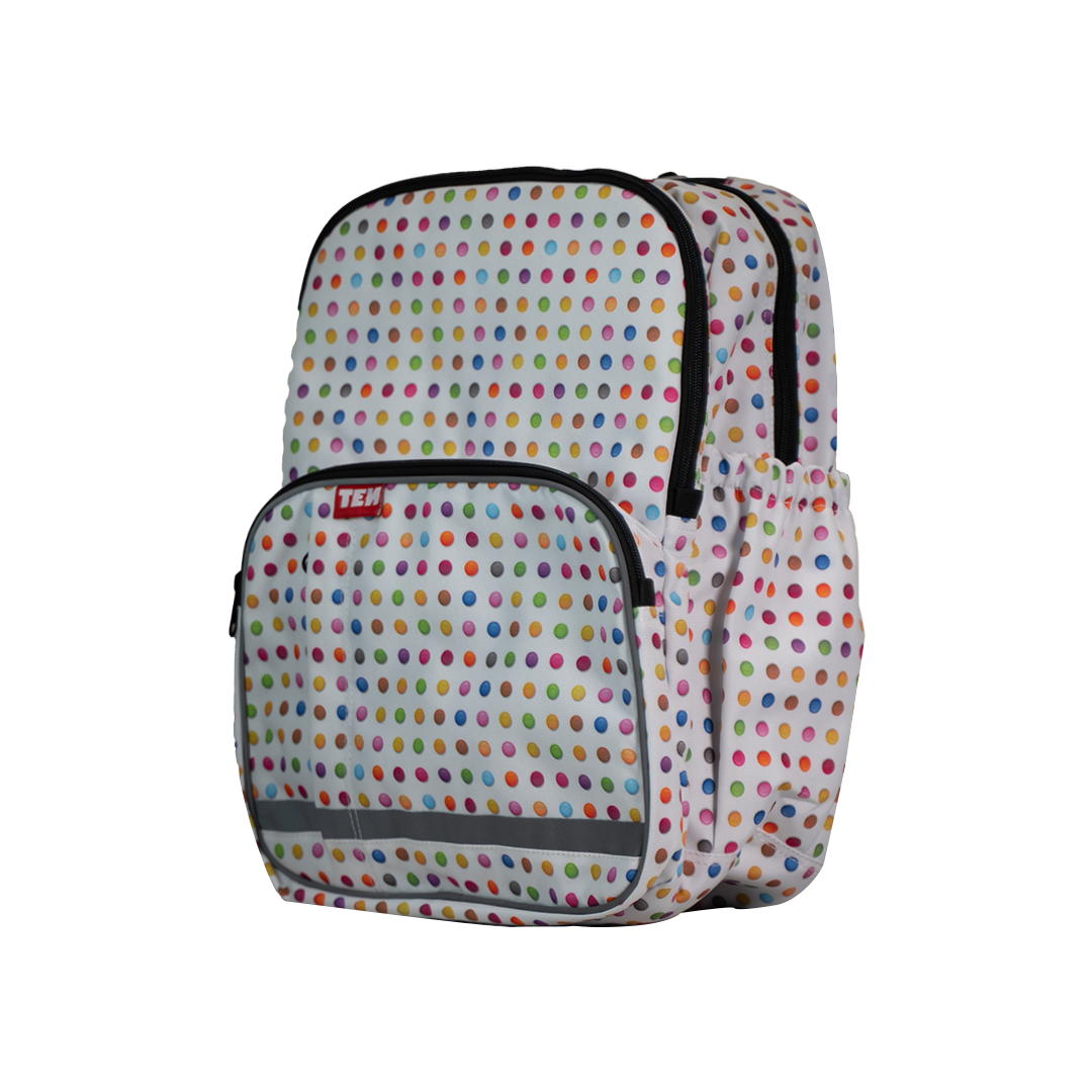 Large Schoolbag Polkadots